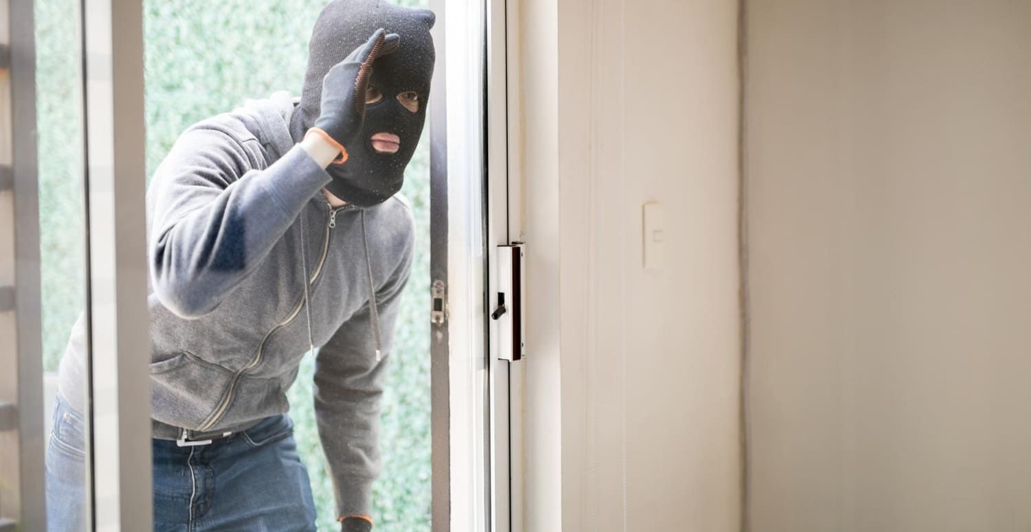 Home security window film