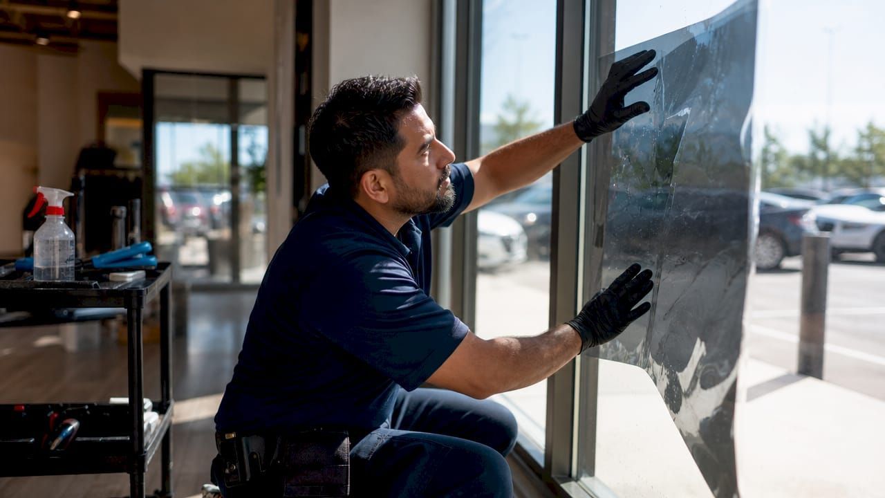 Window tint in office