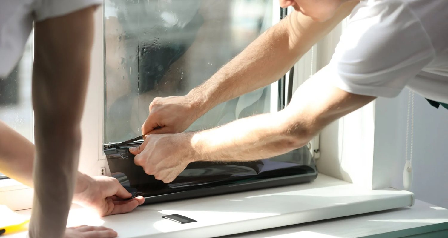 Window tint reducing home cooling costs