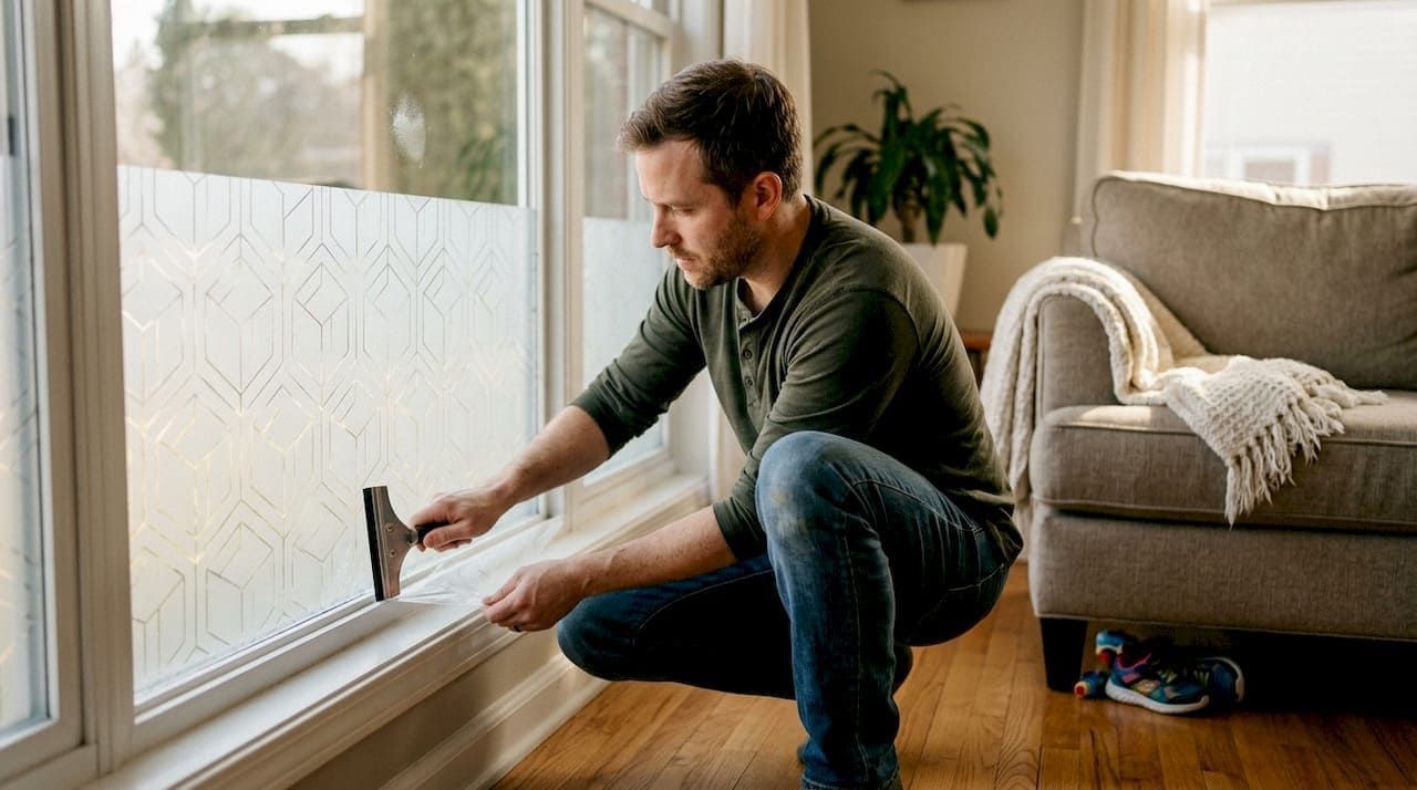 decorative privacy window film