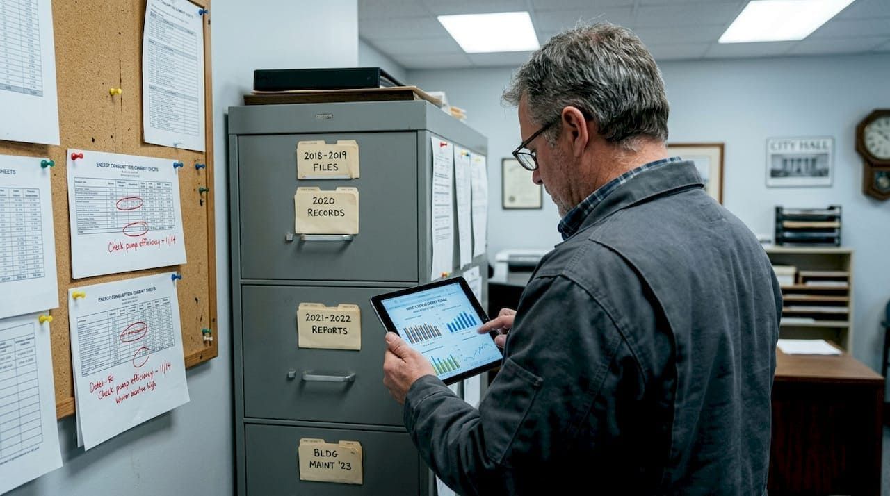 energy efficiency workflow for buildings