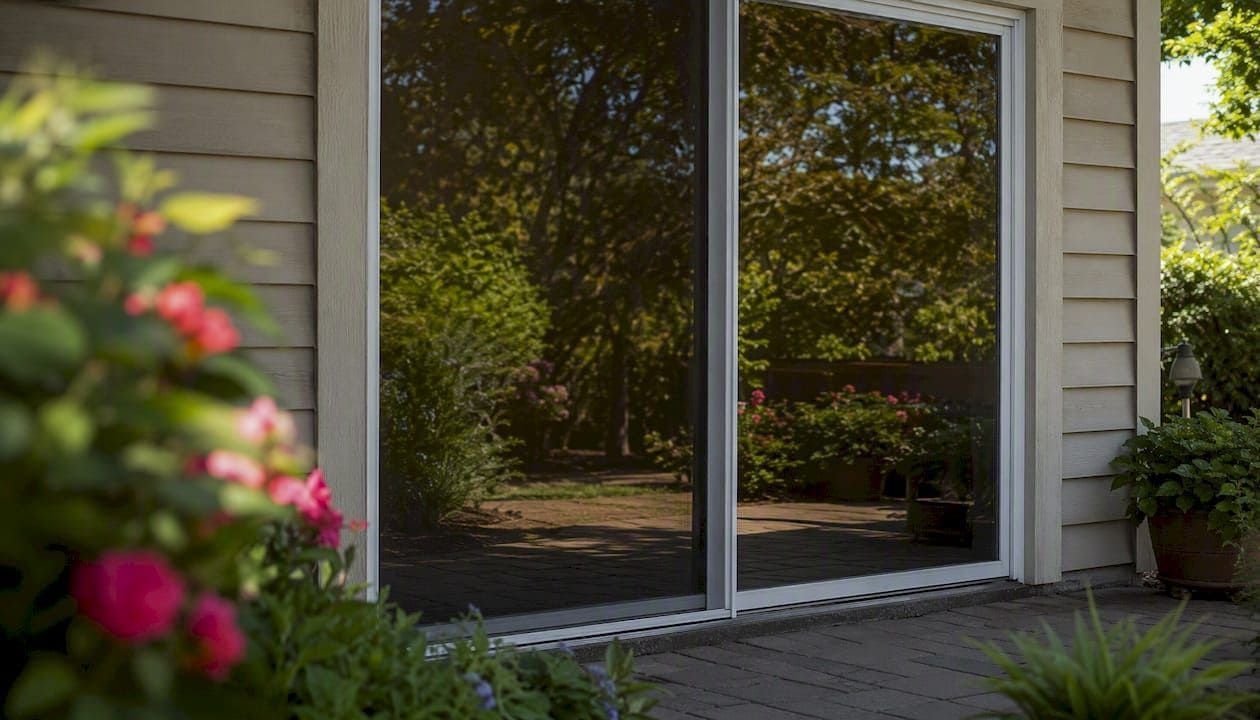 privacy film for patio doors