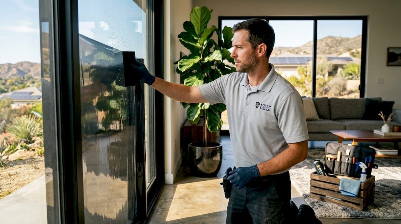 professional window tint installation
