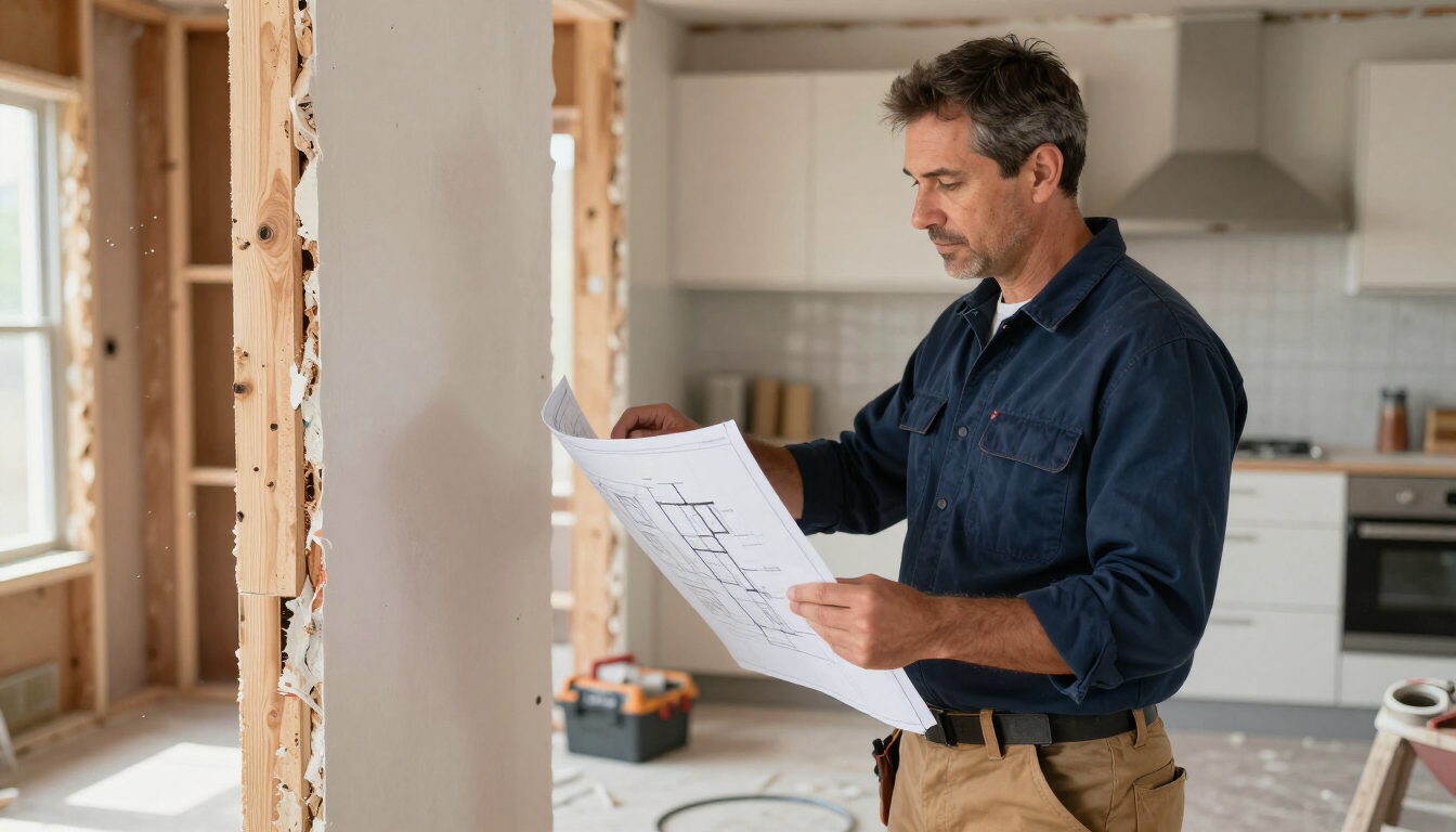Structural Kitchen Remodel