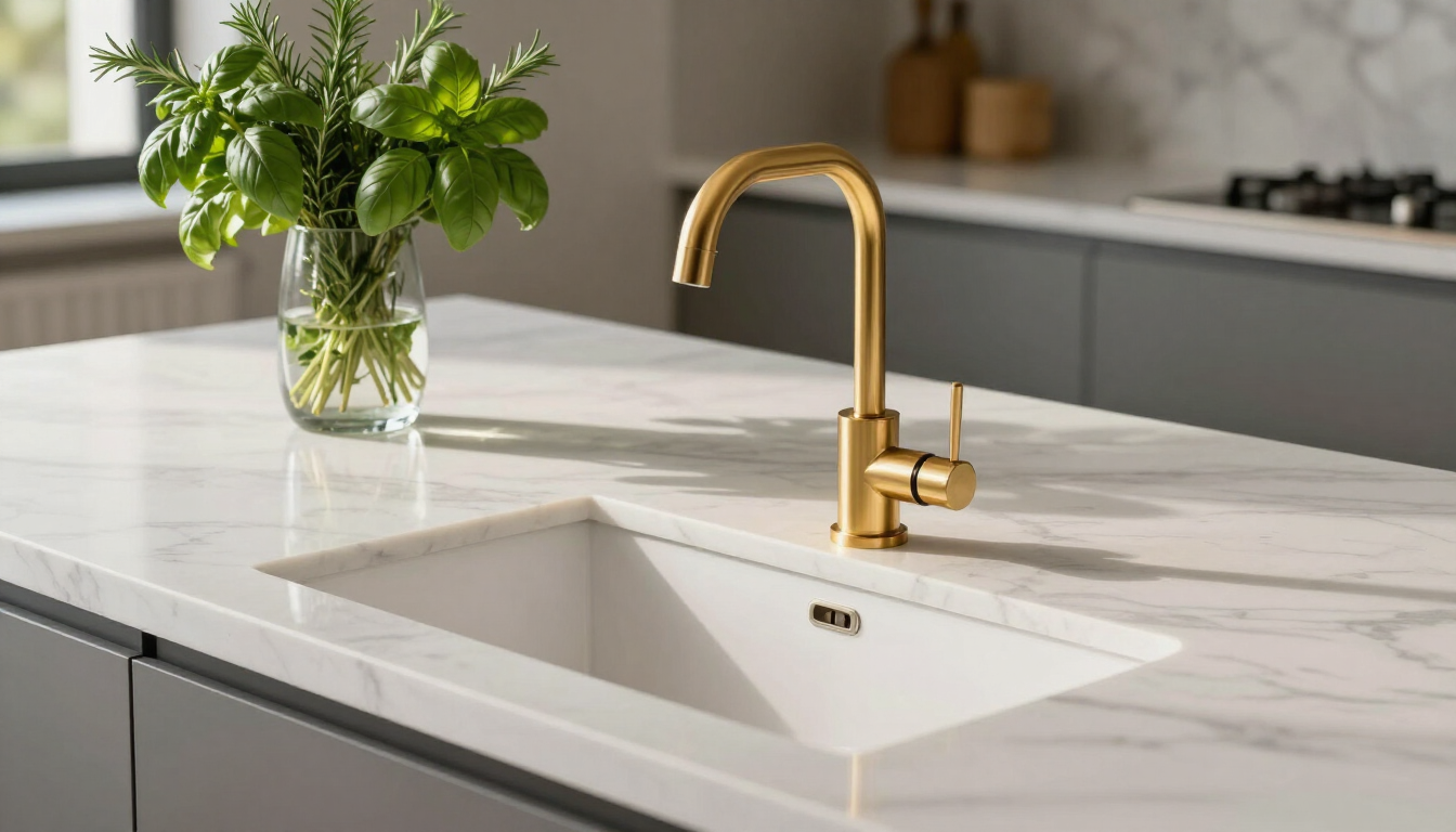 Luxury Kitchen Island Detail