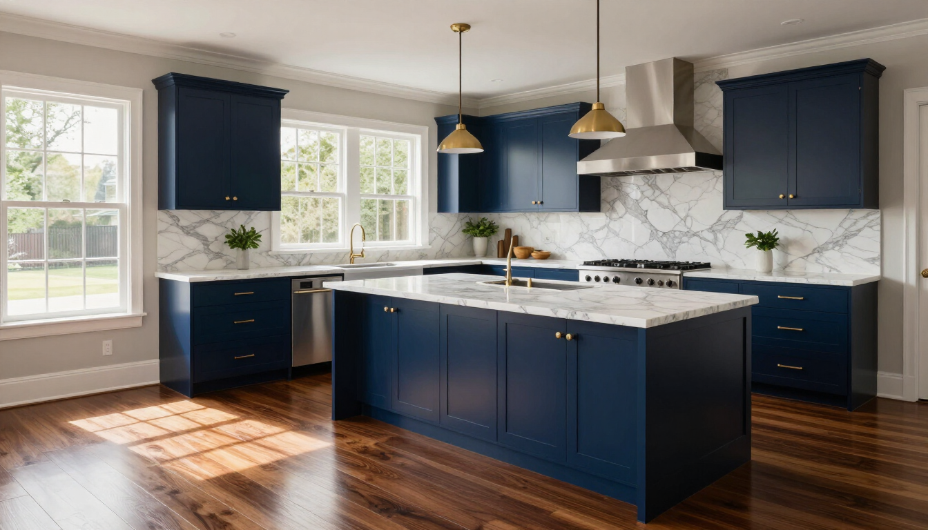 Luxury Hardwood Kitchen