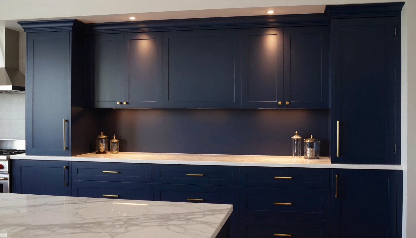 Moody Dark Kitchen Tones