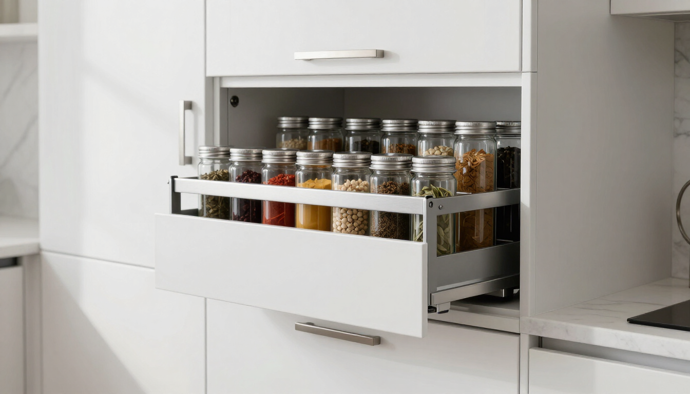 Smart Storage Pull-Down Rack