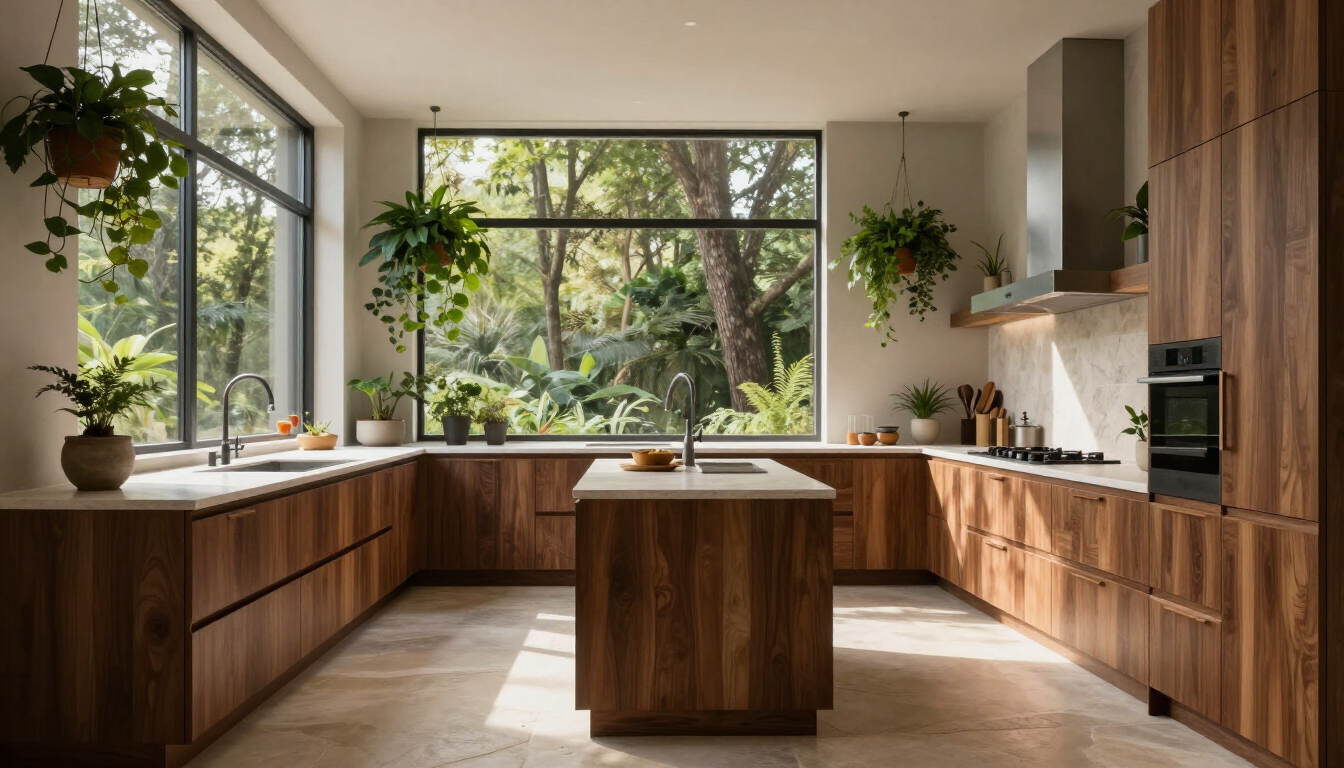 Biophilic Kitchen Design Elements