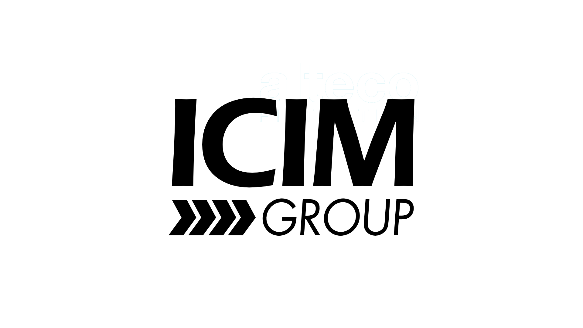 The ICIM Group logo in black, featuring the text 