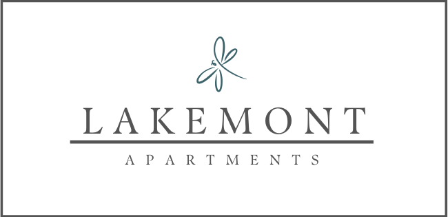 Lakemont Gardens logo with an oak leaf in the center and the text