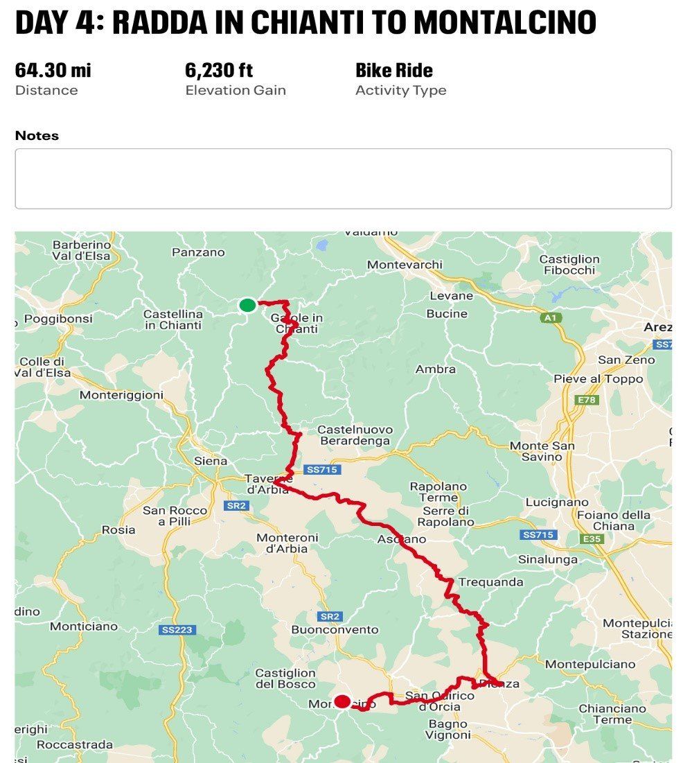 Day 3 overview: 69 miles / 6450 elevation