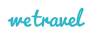 Site powered by Wetravel logo in teal script on a white background