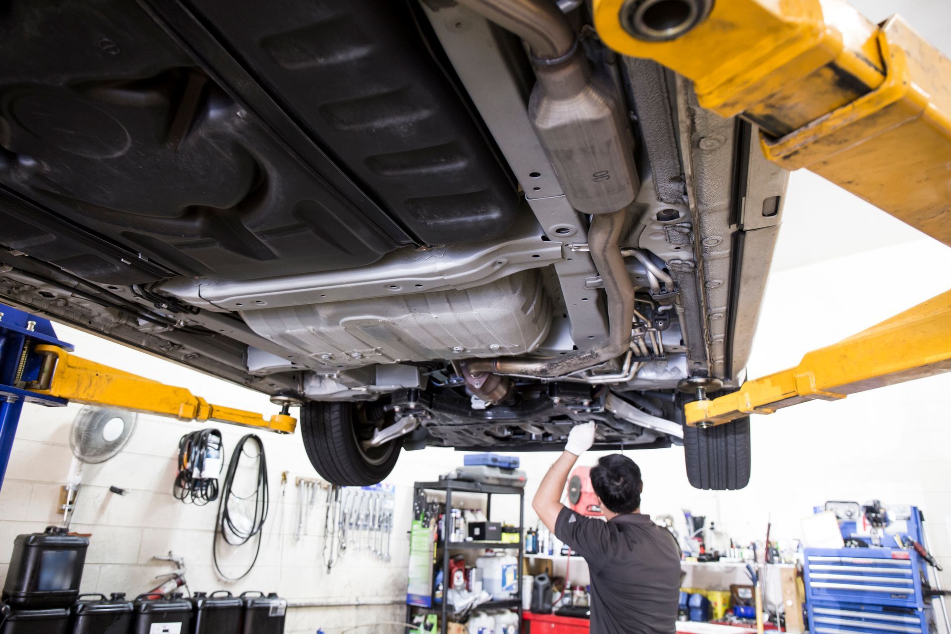 Automotive Workshop — Goulburn, NSW — A1 Septic and Grease Trap Cleaning Services