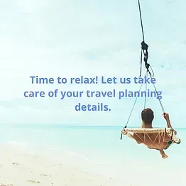 A man is sitting on a swing on the beach.