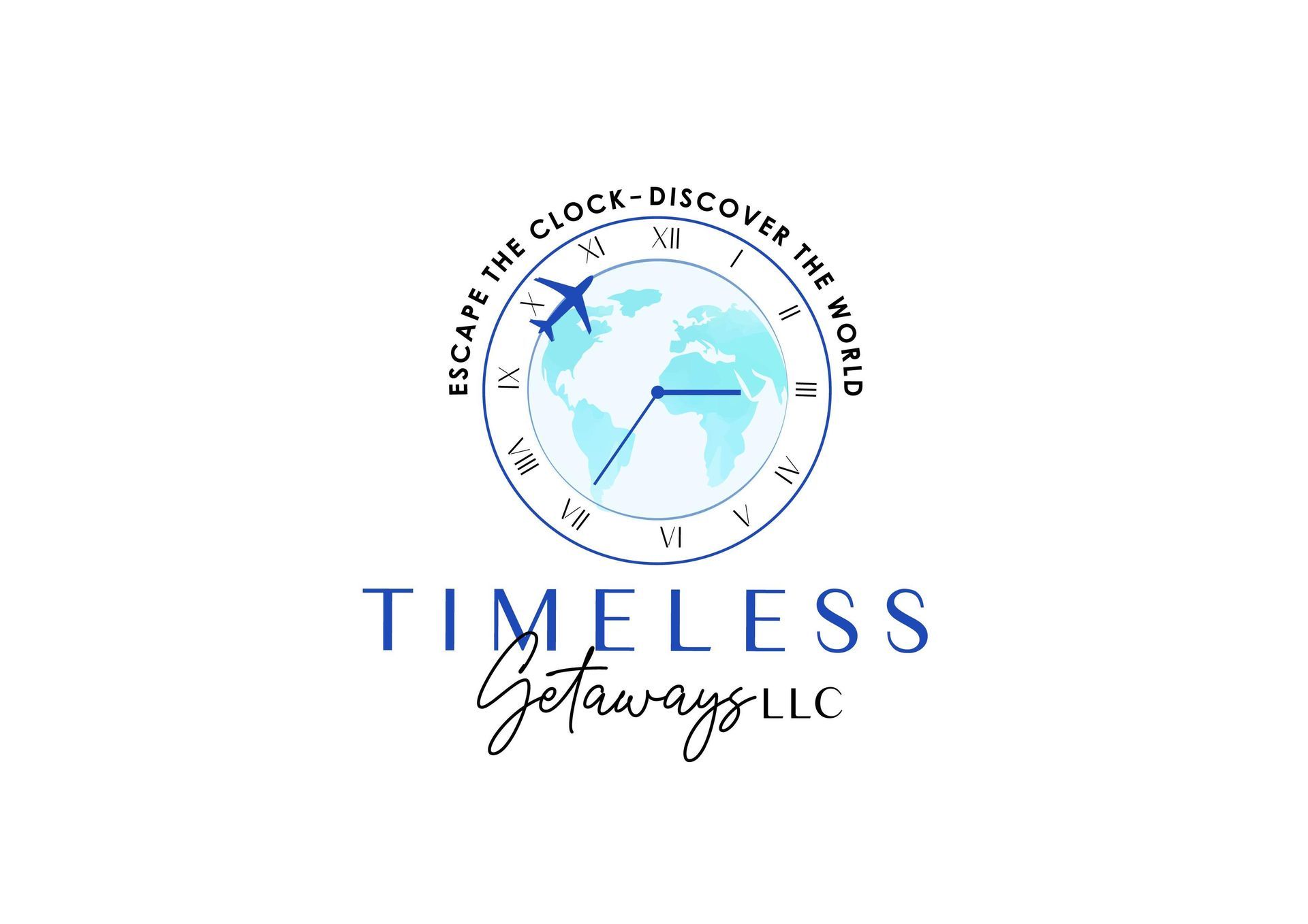 Timeless Getaways A logo for a company called timeless getaway llc