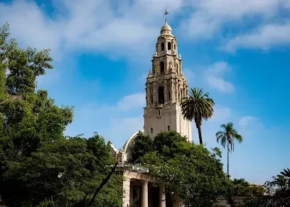 HWH San Diego Hard Money Lender - Real Estate captures the beauty and distinction of San Diego through landmarks like the California Tower. The image shows the tower’s striking architecture rising above Balboa Park, symbolizing both history and progress.