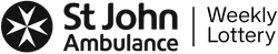 St John Ambulance logo with black star emblem and text on a white background