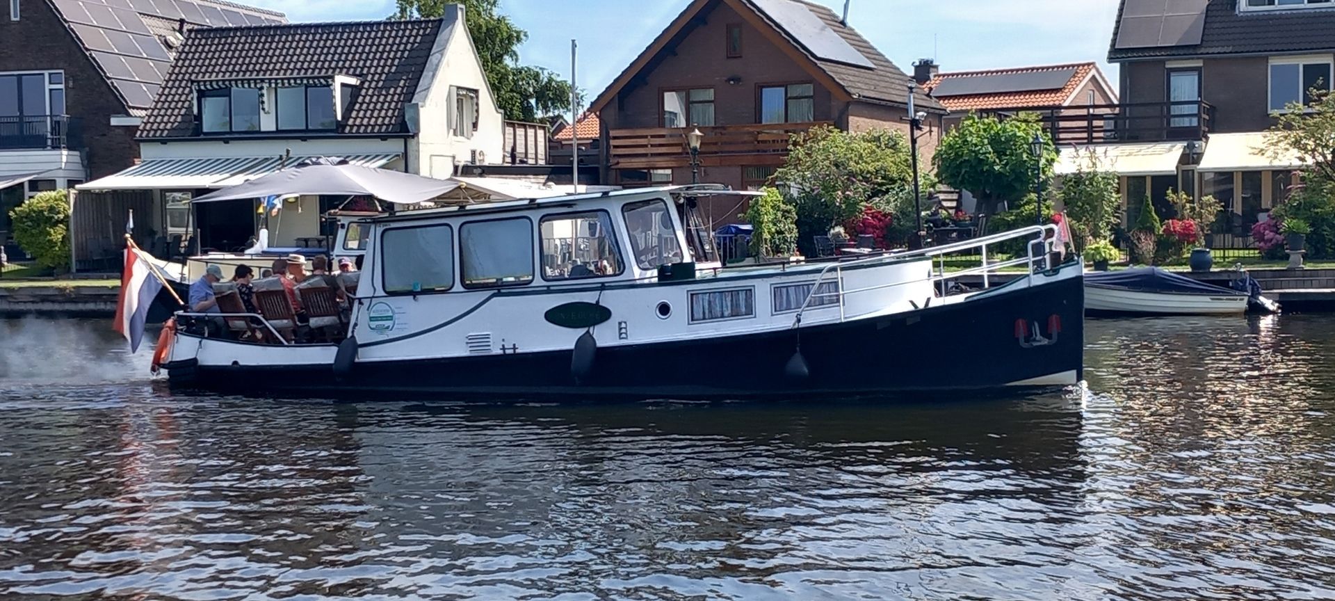 zomer vaartocht op de Utrechtse Vecht