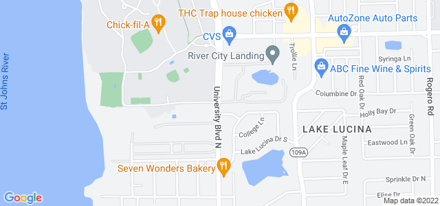 Map of business location