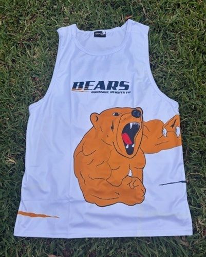 White Training Singlet