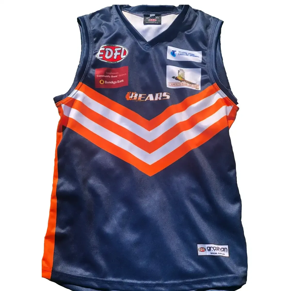 Burnside Heights Bears Football Club - Player Jumper Short Sleeve