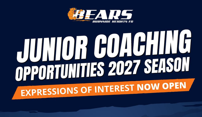 Junior Coaching at Burnside Heights Football Club