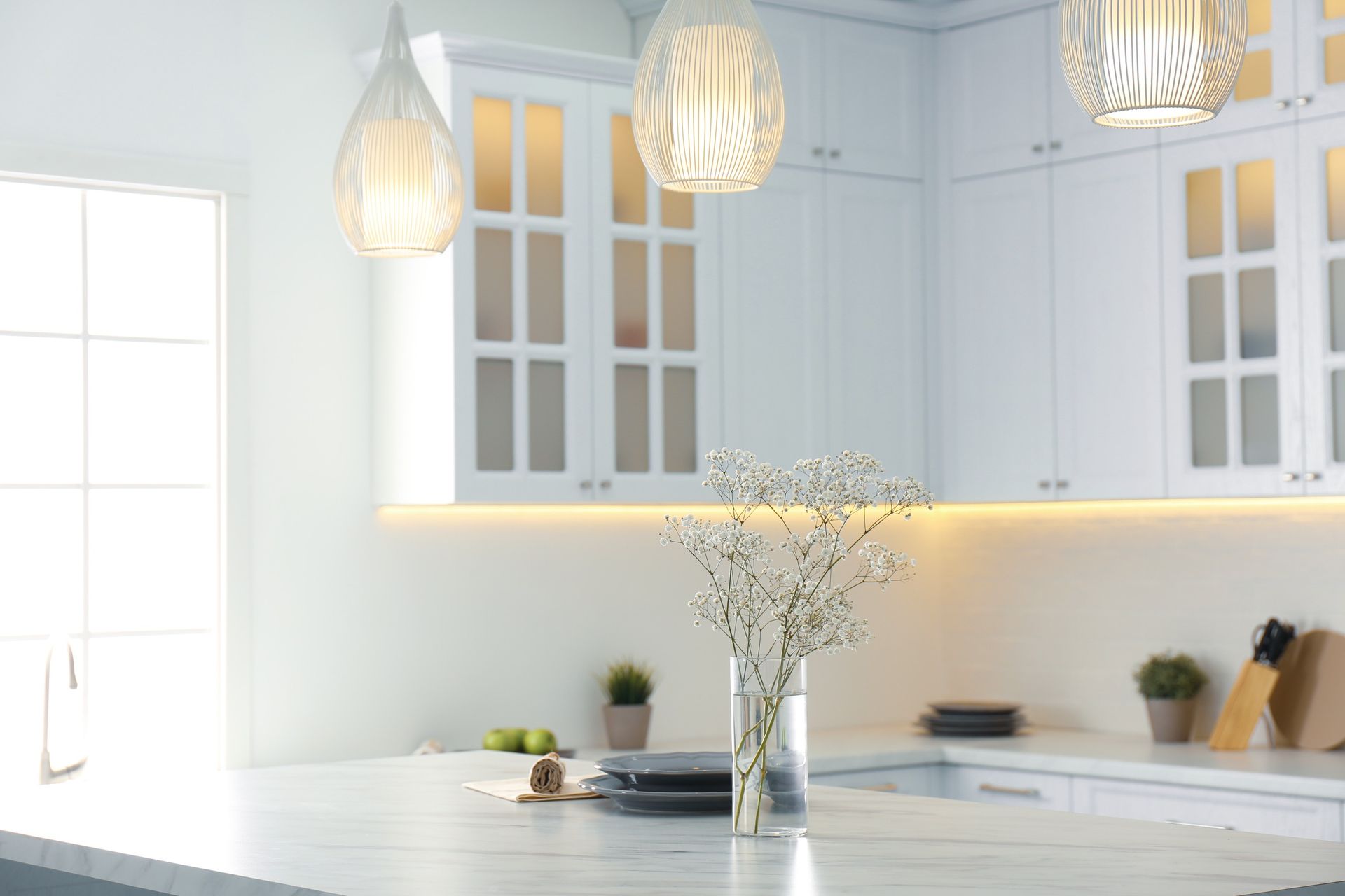 Lighting in kitchen