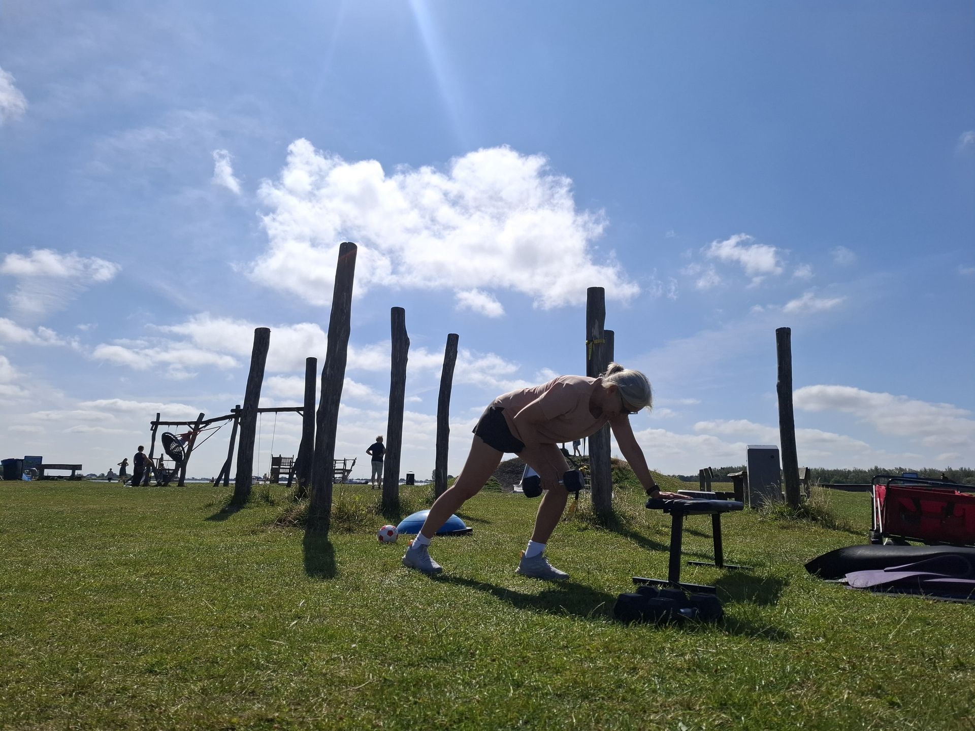 Personal Training op het eiland Koudenhoorn met Elemental Fitness