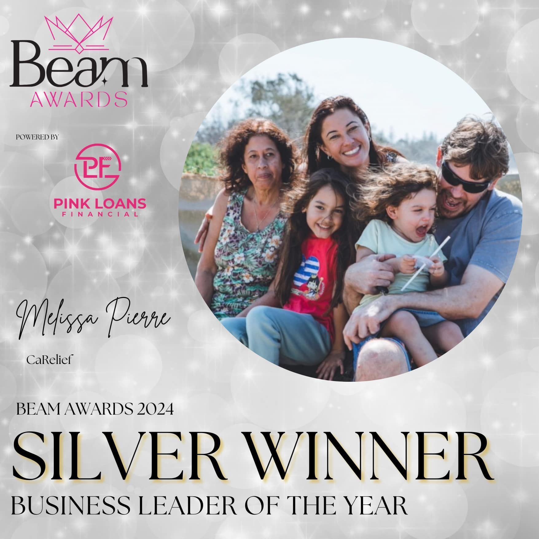 Beam Award 2024 Silver Winner - Business Leader Of The Year | CaRelief NDIS Provider