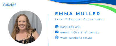Level 2/3 Support Coordinator
- Tara Brown | CaRelief NDIS Provider