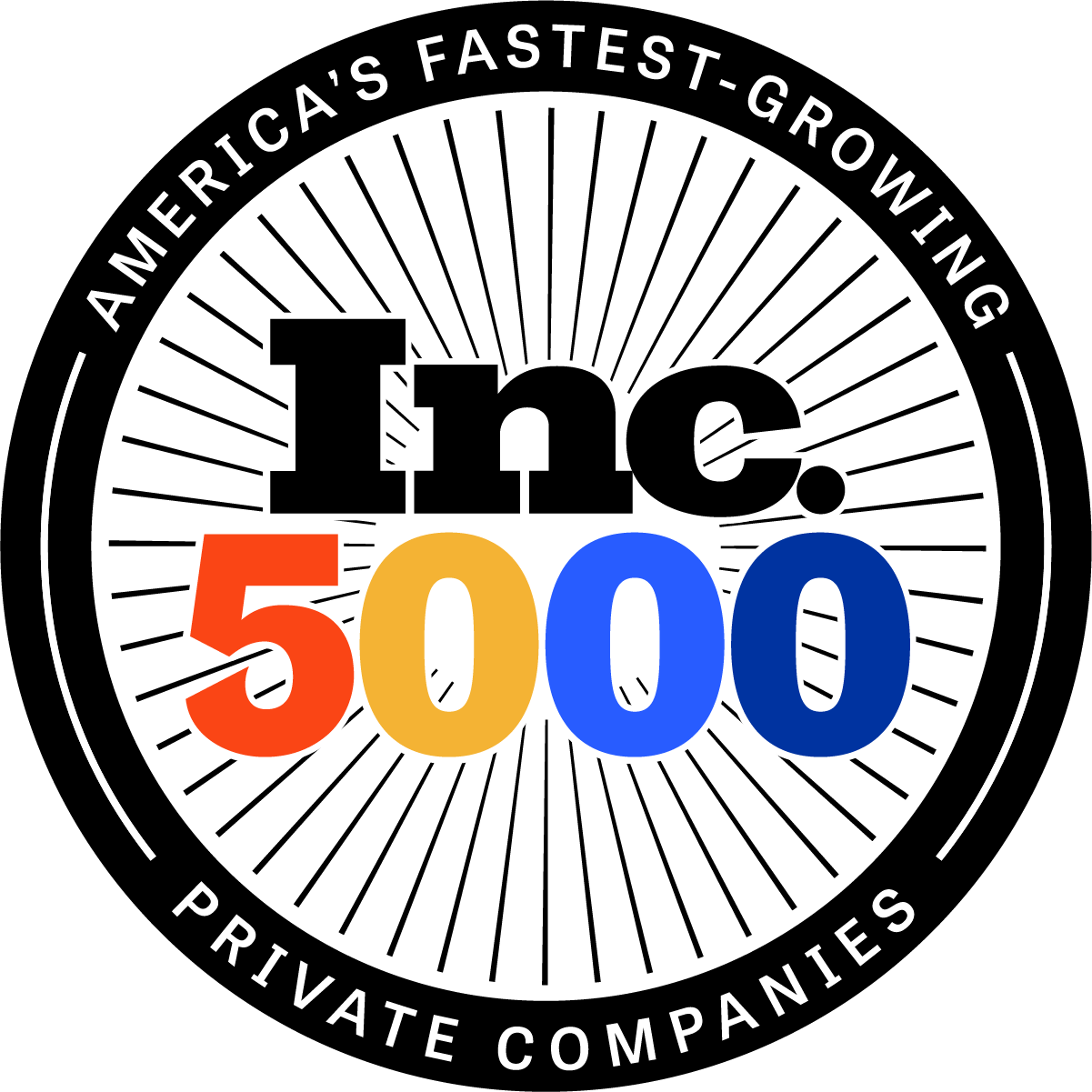 The logo for america 's fastest growing private companies