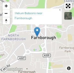 Helium Balloon Delivery Farnborough