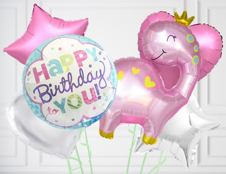 A Birthday Balloon Bouquet