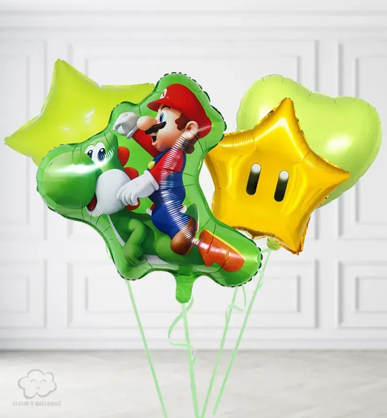Super Mario  Helium Balloons