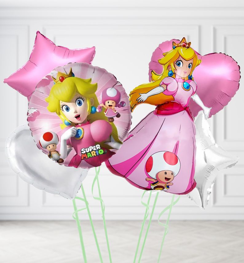 Princess Peach  Helium Balloons