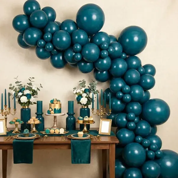 Deep Turquoise Semptertex Balloons