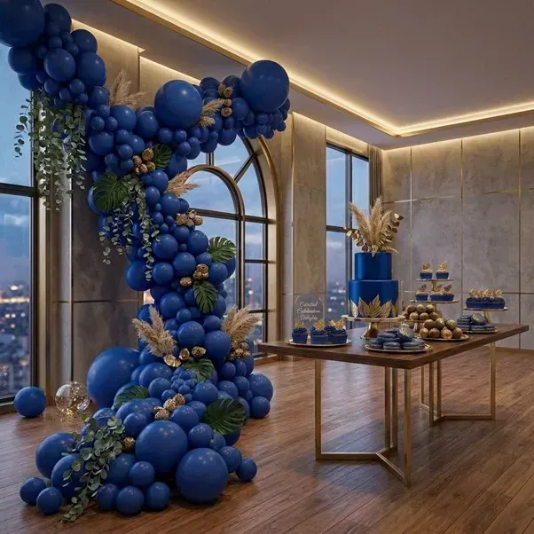 Fashion Royal Blue Semptertex Balloons