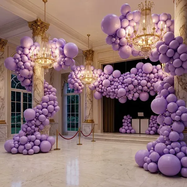Deluxe Lilac Semptertex Balloons
