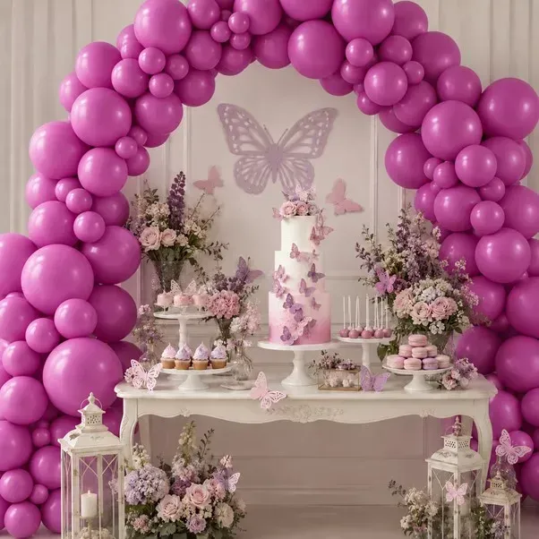 Purple Orchid Semptertex Balloons