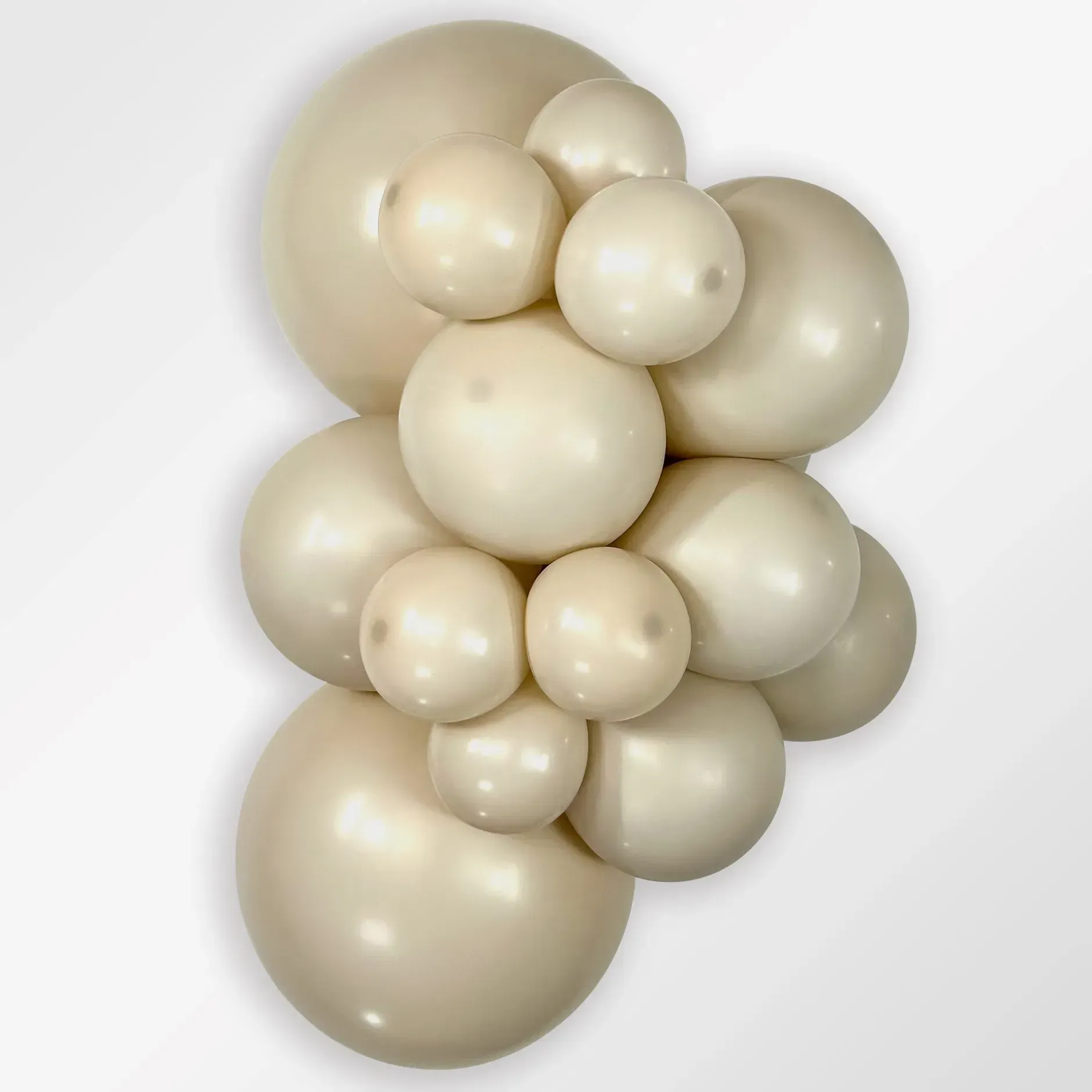 Deluxe White Sand Semptertex Balloons