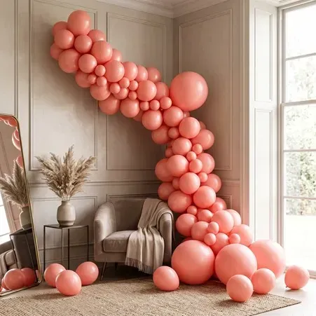 Tropical Coral Semptertex Balloons