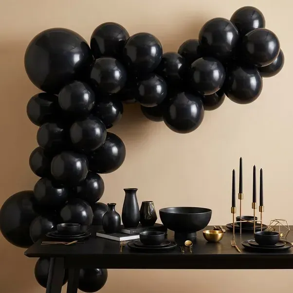 Deluxe Black Semptertex Balloons