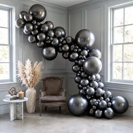 Midnight Grey Semptertex Balloons