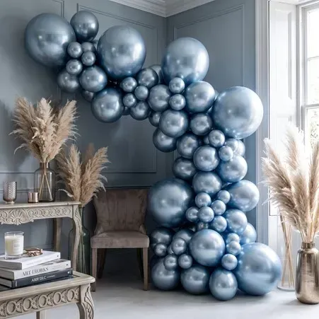 Silk Arctic Blue Semptertex Balloons