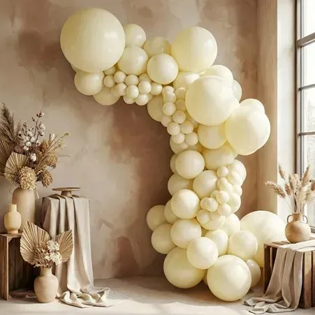 Pastel Matte Yellow Semptertex Balloons