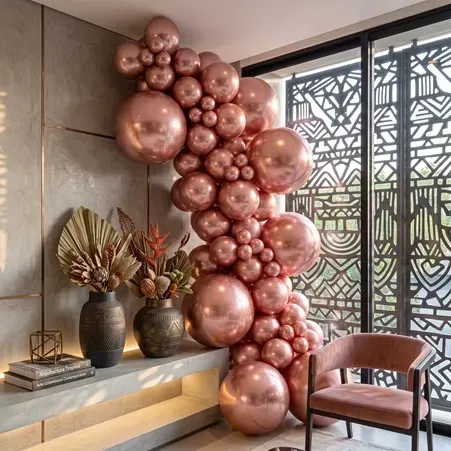 Rose Gold Semptertex Balloons