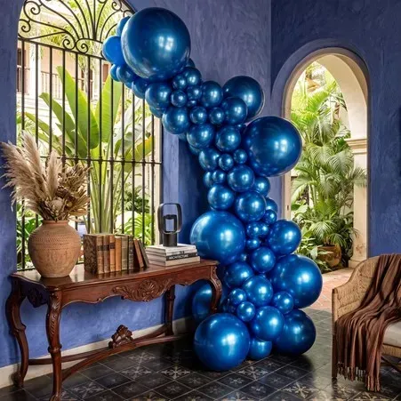 Metallic Blue Semptertex Balloons