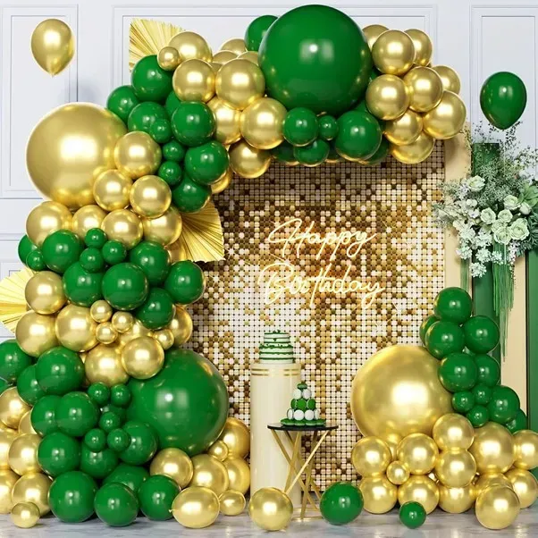 Metallic Green Semptertex Balloons