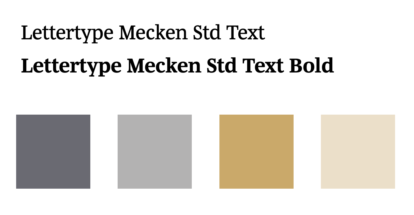 Lettertype mecken std tekst en lettertype mecken std tekst vetgedrukt